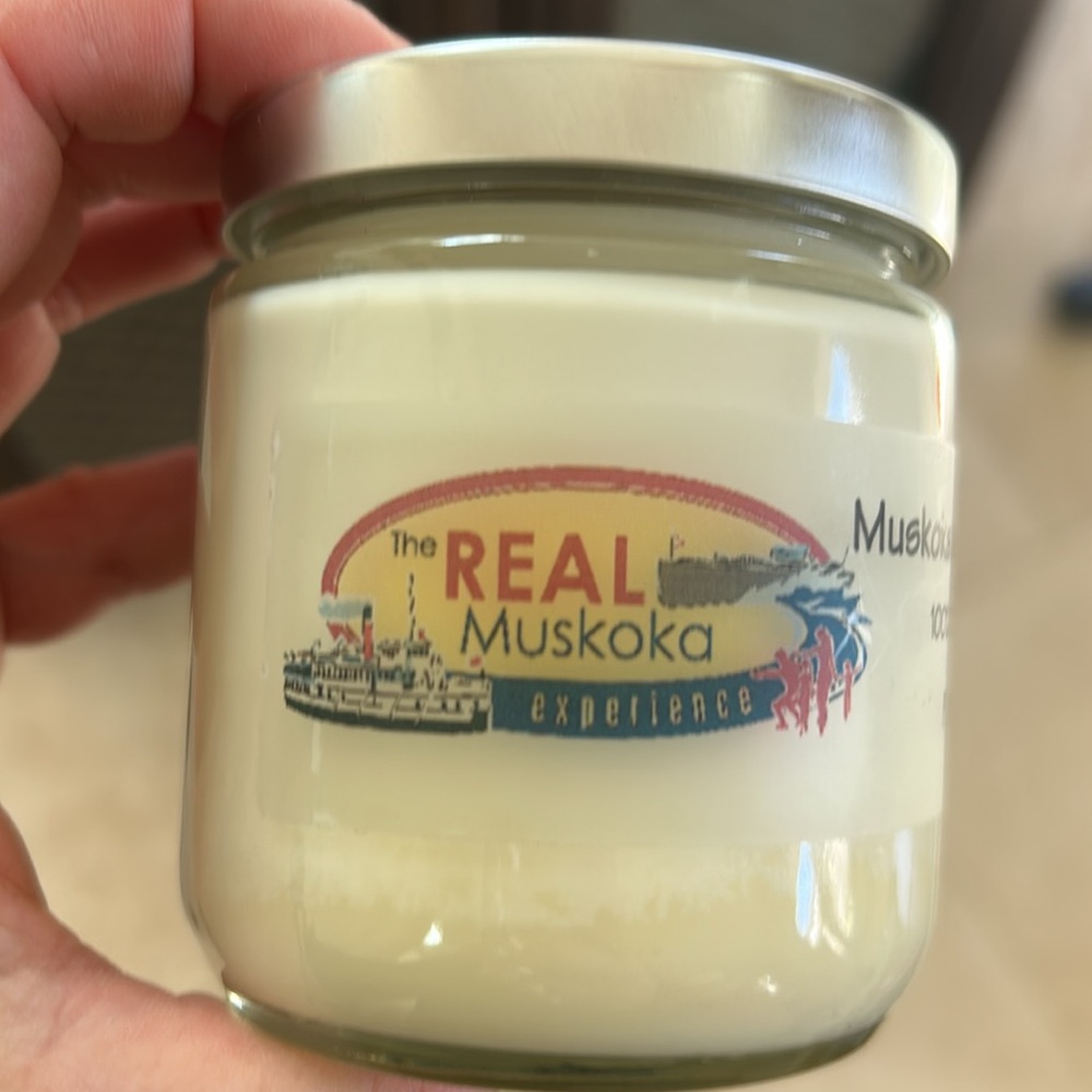 The Real Muskoka Soy Wax Candle 🆕